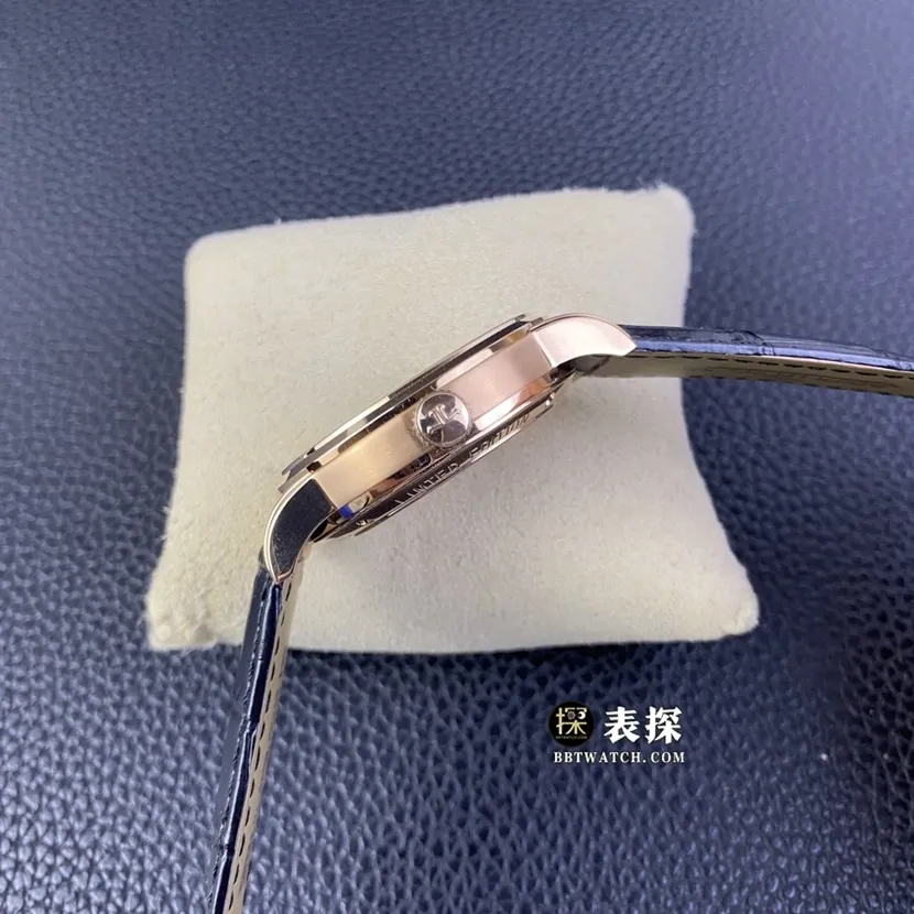 Jaeger-LeCoultre master top-tier 1:1super watch men's white dialtourbillonleather strap picture and price caseback live photo