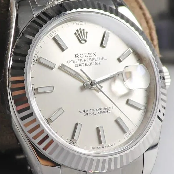 high-quality watch ar log Rolex116334silver dial904lstainless steeldetail shots