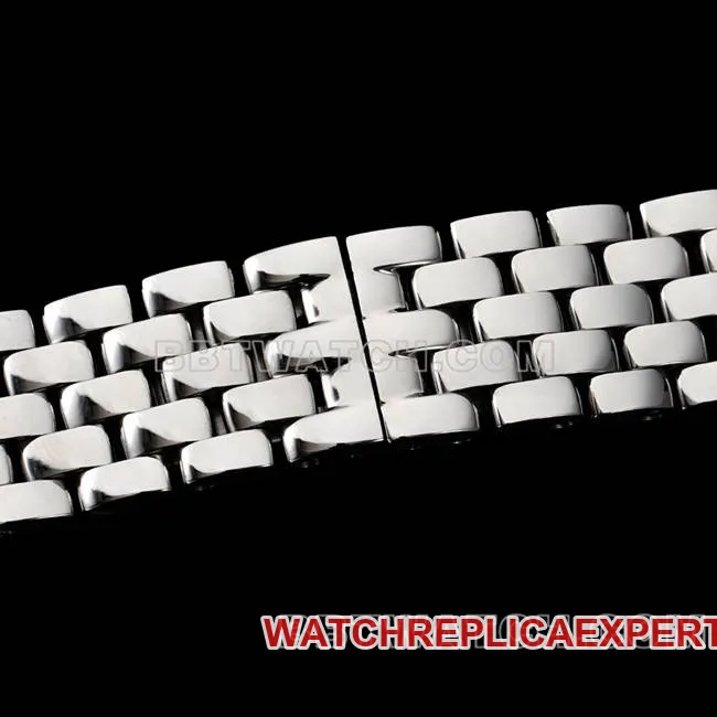 1:1replica watch BBa factory cheetah Cartierwhite dialsteel braceletquartzfront live photo