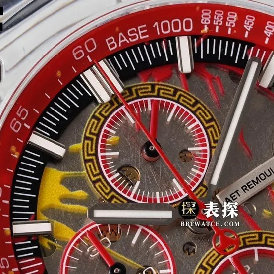 apf offshore watch,APF offshore Audemars Piguet1:1replica watch Spartan red warrior rubber model braceletlive photos