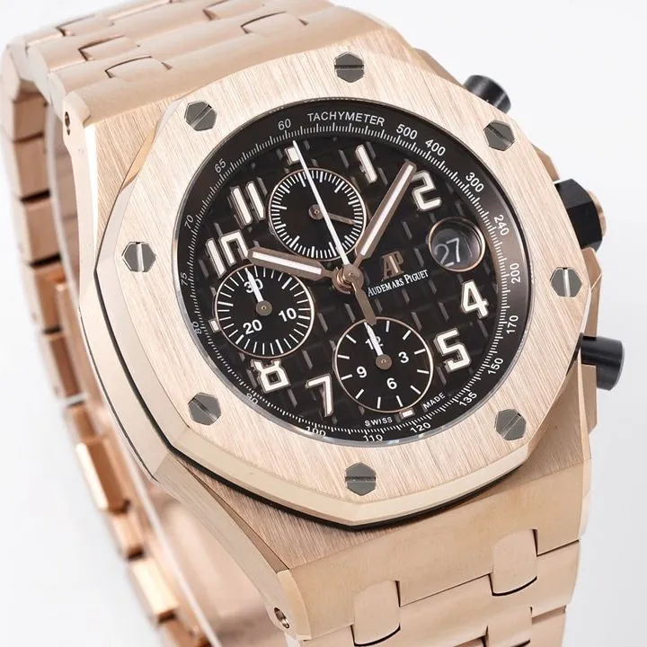 Audemars Piguettop-tier1:1replica watch, APF offshore watch, front view