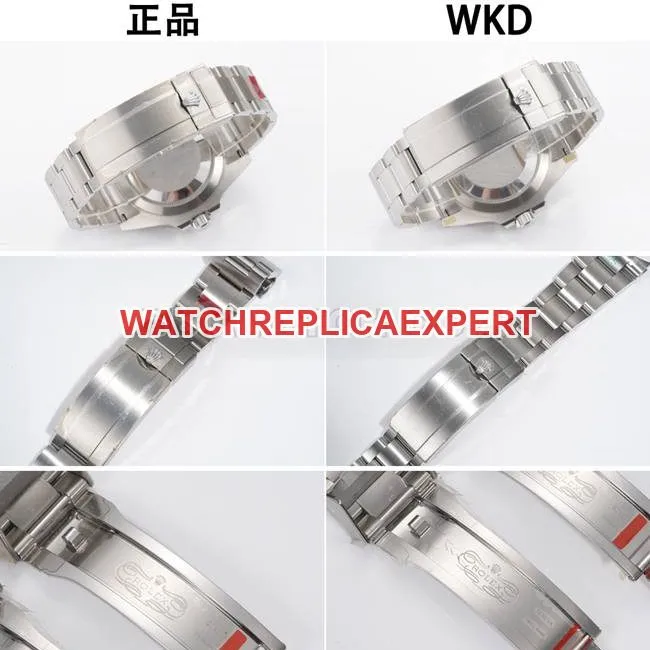 WKD Factory Rolex Submariner 41mm Green Dial Watch 126610 Real vs. Comparison Photos