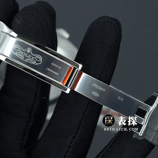 JVS FactoryRolex log top-tier 1:1super watch men's blue dialsteel bracelet model pictures and prices front live photo