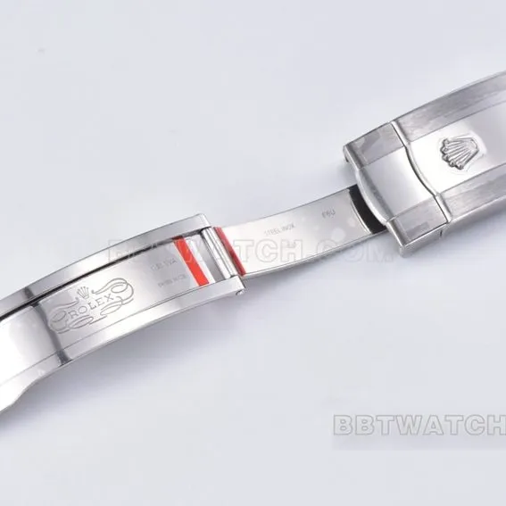 C factory Rolex log top-tier replica36mmwhite dial five grid link m126234-0025front live photo