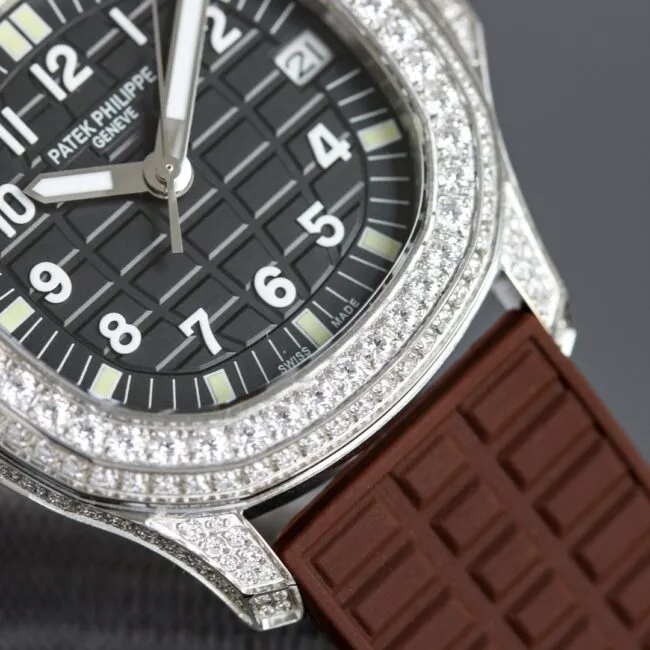 top-tiersuper cloneTWPatek PhilippeAQUANAUT women's mechanical series watch front view