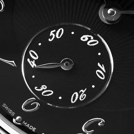 Top-tier Hermès women's black dial black belt classic watch series quartz watch back cover picture
