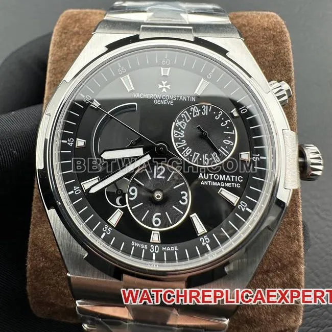 collectible watch 9F factory Vacheron Constantinblack dial mechanical 47450front live photo