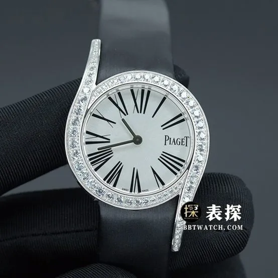 ZF Factory Piaget 69 Jewel Top Watch Ladies White Dial Satin Strap Real Pictures and Price List