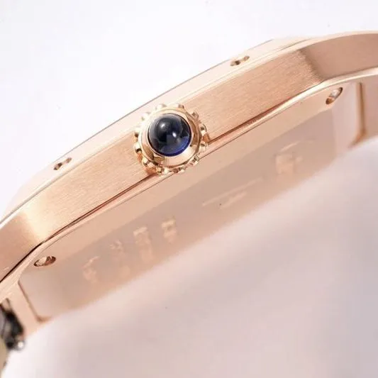 Cartier watch Cartier Santos SANTOS-DUMONT series WSSA0022 couple watch front view