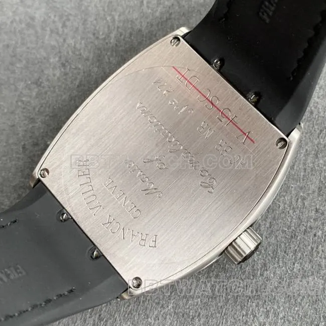 Franck Muller ABF factory 1:1replica watch V45black dial leather braceletfront live photo