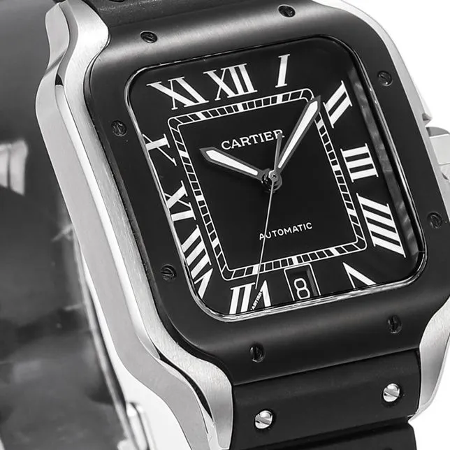 Cartier Santos WSSA0039 AF Factory: Black