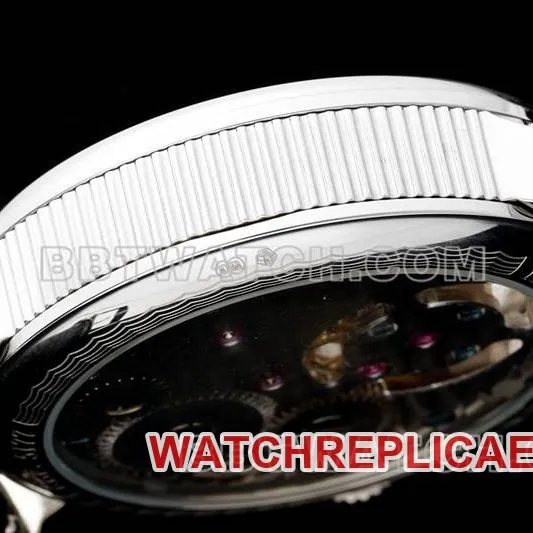 Breguet watch RMS factory classic white disk tourbillon mechanical belt model front real picture