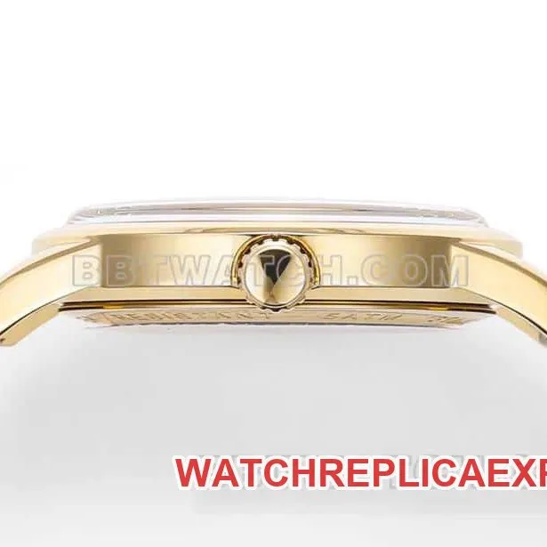 AD factory Longines classic replica1:1top-tier replicaguilloché dialyellow goldleather strap model clasplive photos