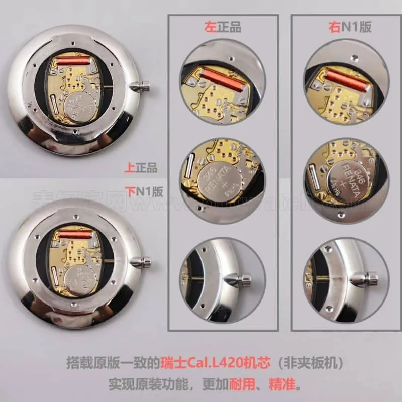 Longines Jialan series ultra-thin quartz watches for men and women watch review - elegant charm L4.755.4.11.6 front view