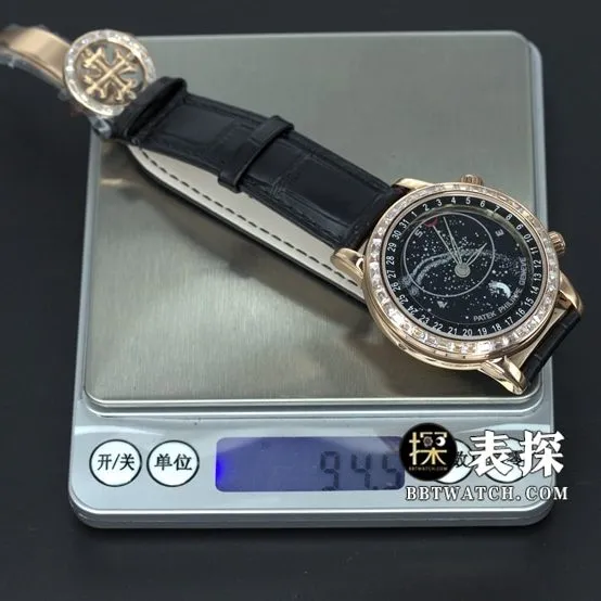 YL factory Patek Philippe super complex timepiece top-tier 1:1super watch starry sky black dialleather strap model picture and price front live photo