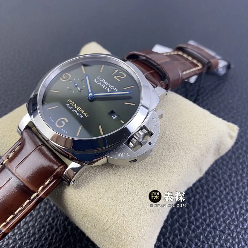 SBF factory Panerai Lumino PAM011161:1super watch men's olive green dialleather strap model pictures and prices clasplive photos
