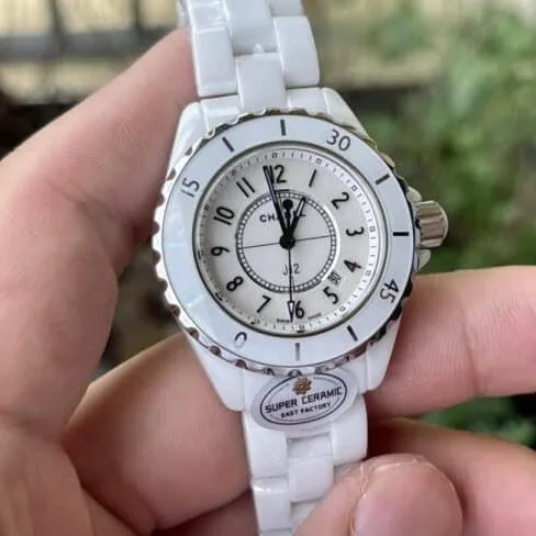 top-tiersuper cloneEASTceramic new ChanelJ12 series women's watch front view