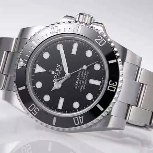 ZZF Factory Rolex Submariner Series 114060-97200 No Date Black Submariner True/Fake Review Buckle Photo