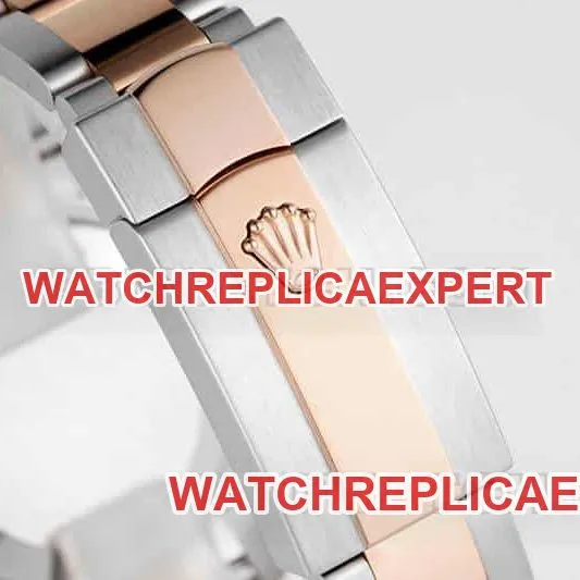 ARF FactoryRolex log 1:1super cloneblack dial31mm gold three-lattice chain link278271side live photo