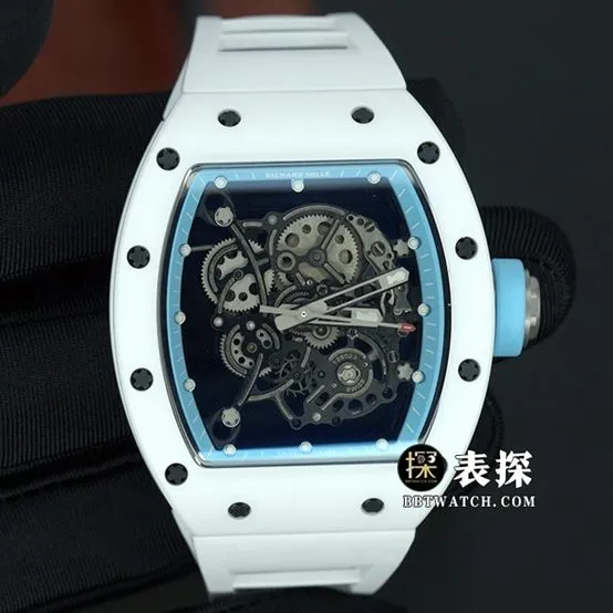 Richard Mille1:1replica watch,BBR men's watch,front live photo
