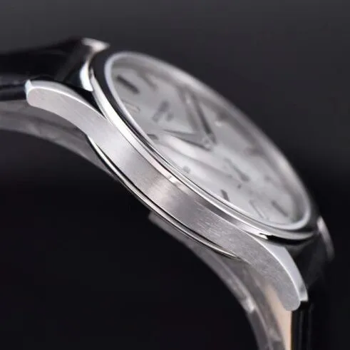 top-tiersuper clonePatek Philippe White Steel Classic Reappears New Classic Watch Series 5196G Formal Watch King Makes Shocking Debut Front View