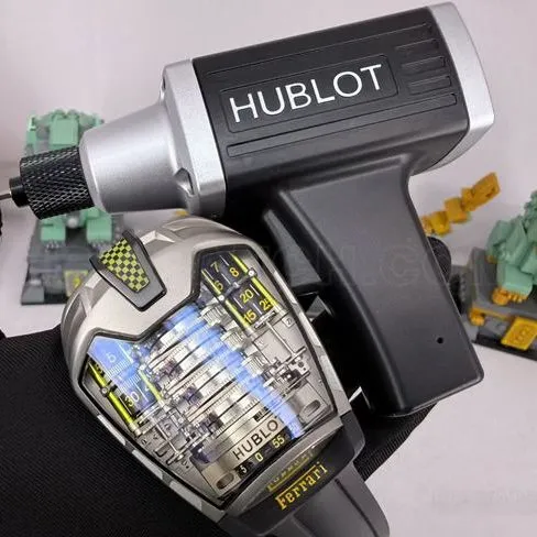 top-tier watch Hublot Ferrari joint MP-05 front live photo