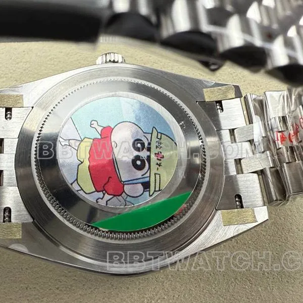 Rolex collectible watch ARF Factory log 41mm blue dial3235 steel bracelet front live photo