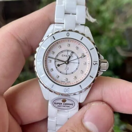 top-tiersuper cloneEAST super ceramic new product ChanelJ12 series women's watch front view