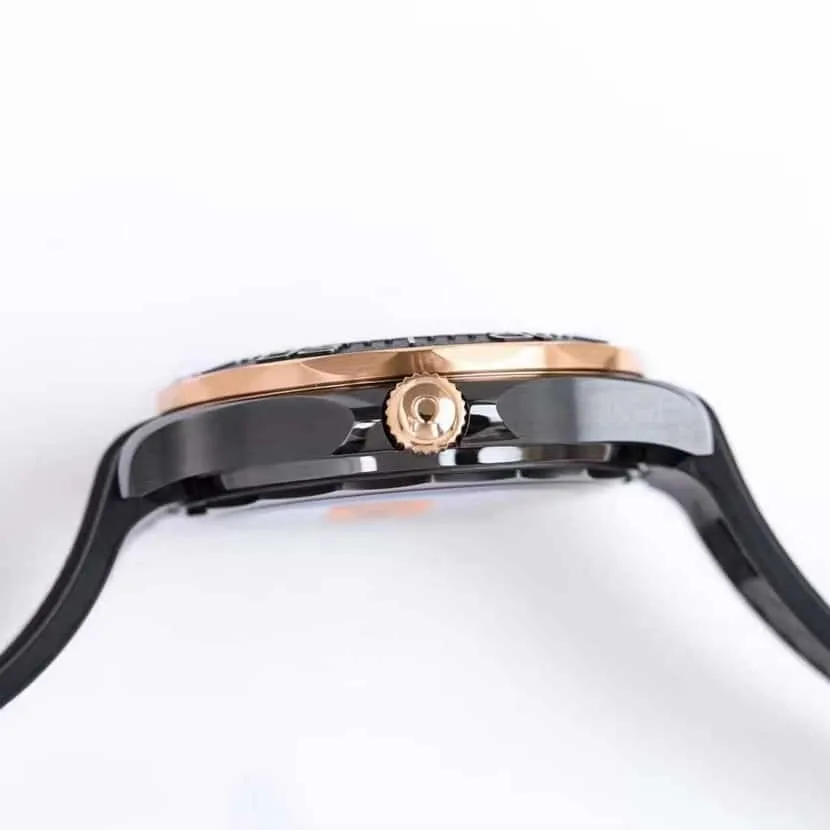 OM FactoryOmegaSeamaster300 black ceramictop-tier watch rose gold