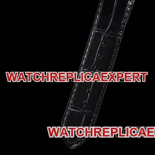 Cartier watch F1 factory Santos white dialyellow gold circle leather strap model braceletlive photos