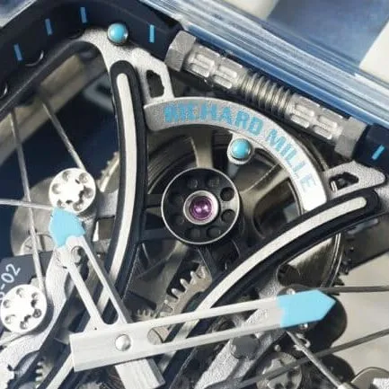 The most exciting Richard Miller replicaurbillon watch black dialRM Factory's latest masterpiece RM 053-02 polo tourbillonmovement picture