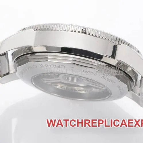 Best replicaBLS factory super ocean culture Breitling light green dial steel braceletfront live photo