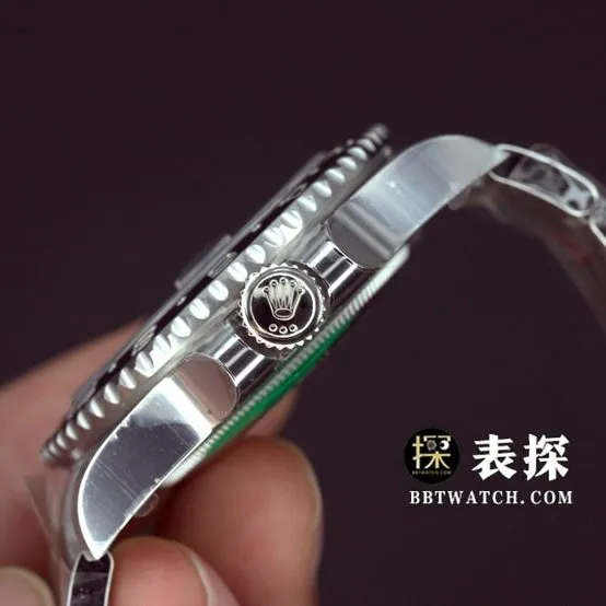Factory C RolexGMT-Mastersuper watch Batman c circle steel bracelet model pictures and prices side live photo