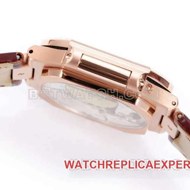 3K FactoryPatek PhilippeCUBITUS1:1top-tier brown disk rose gold5822front live photo