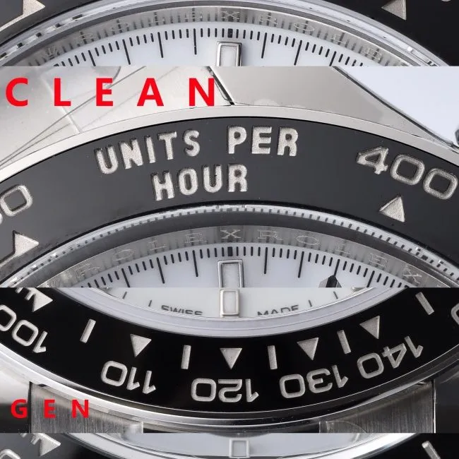 C factory Ditoner new cement gray 4131 movement top collectible watches real and fake comparison review