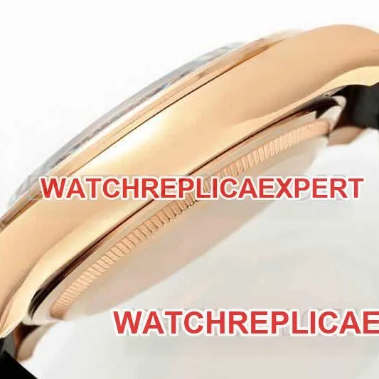 APS factory RolexDaytonasuper brown disc rose gold rubber model 116515braceletlive photos