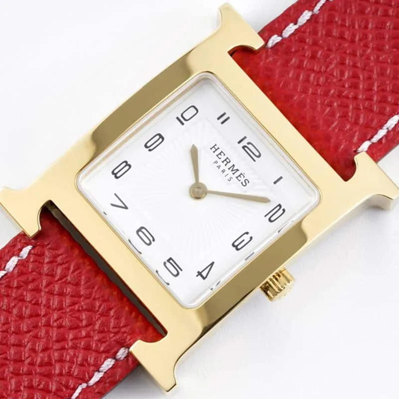 Hermès HeureH Series Quartz Square Watch