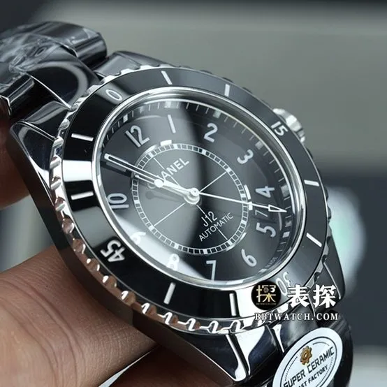 EAST factory ChanelJ12top-tier 1:1high-quality watch ladies black dialsteel bracelet model pictures and prices front live photo