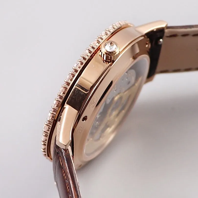 super cloneJaeger-LeCoultre dating ladies' watchq3523570 mechanical high quality detail shots