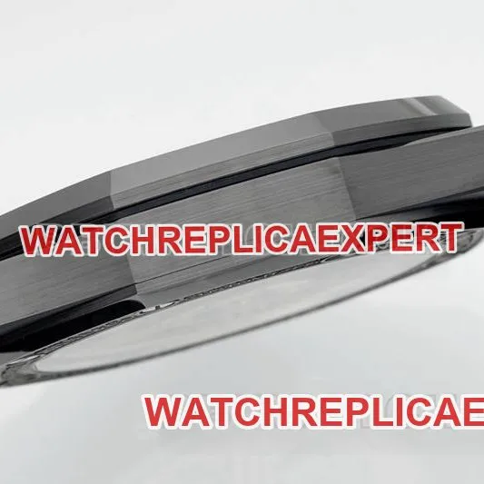 Audemars Piguet watch APS factory Royal Oakblue dialceramicsteel bracelet model 15500front live photo