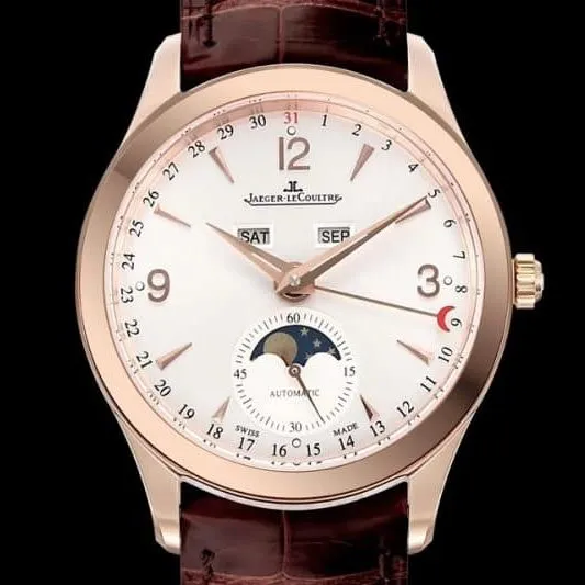 OMJaeger-LeCoultremoon phase master series 1558420 watch genuine and fake comparison evaluation bracelet chart