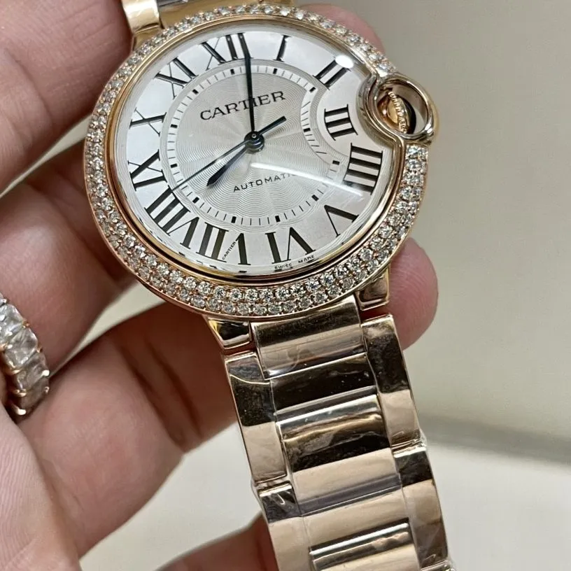Cartier Ballon Bleu 33mm Women’s Rose Gold