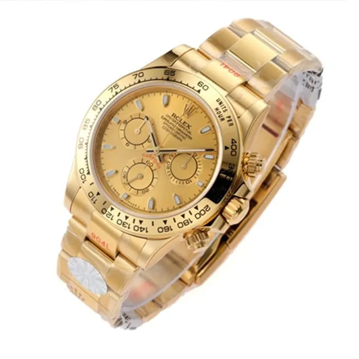 top-tier watch Rolex men's gold plate Cosmograph Daytonasteel bracelet watch clasp picture