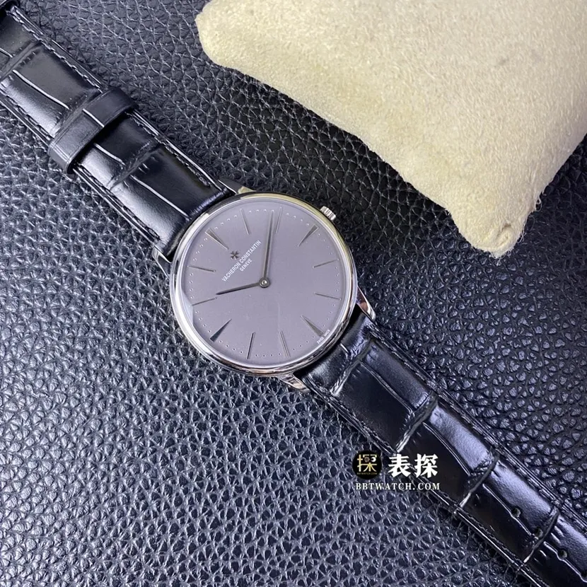 MKS Factory Vacheron Constantin Heritage 81180 Top collectible watches Men's Dark Gray Plate strap models Pictures and Prices Buckle Real Pictures