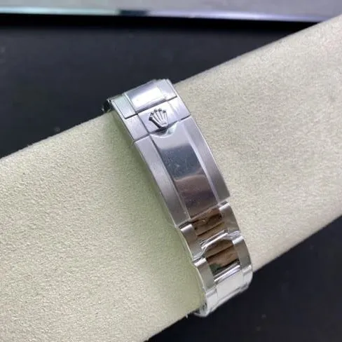 top-tierRolexDaytona black Taodi stainless steelreplica watch side view