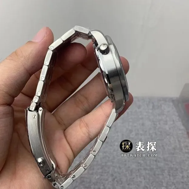OR factory OmegaSeamaster1:1super watch men's white dialsteel bracelet picture and price side live photo