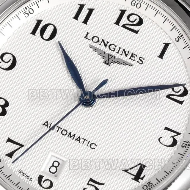 Longines1:1replica watch XC factory famous craftsman silver white dialL888mechanical movementsteel bracelet model side live photo