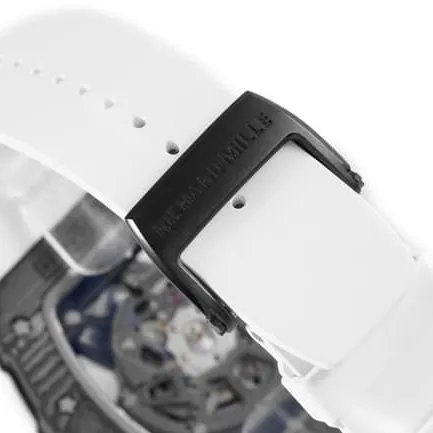 ZF Factorytop-tier watch Richard Mille men's black dialrubber strapautomatic movement watch front view