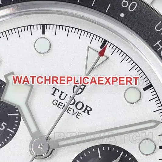 ZF FactoryTudor Biwan top-tier replicawhite dialchronographsteel bracelet model M79360front live photo