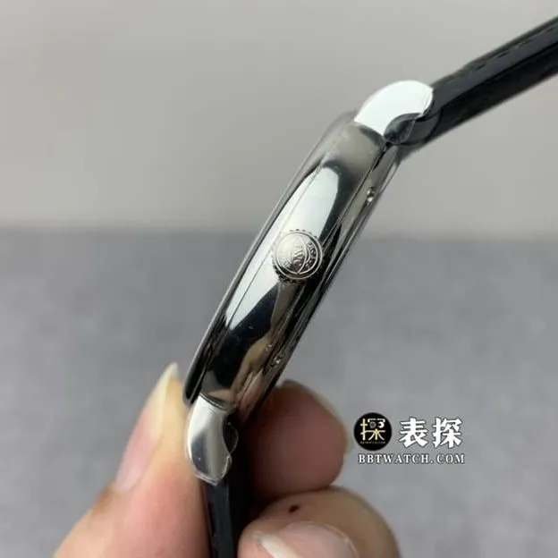 V7 factory IWC watch Portofino watch men's silver white dialleather strap model pictures and prices side live photo